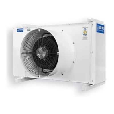 Condensatoare răcite cu aer RAD cu ventilatoare radiale