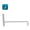 Bariera de protectie Polysto H inox 104 mm Bariera de protectie Polysto H inox 104 mm